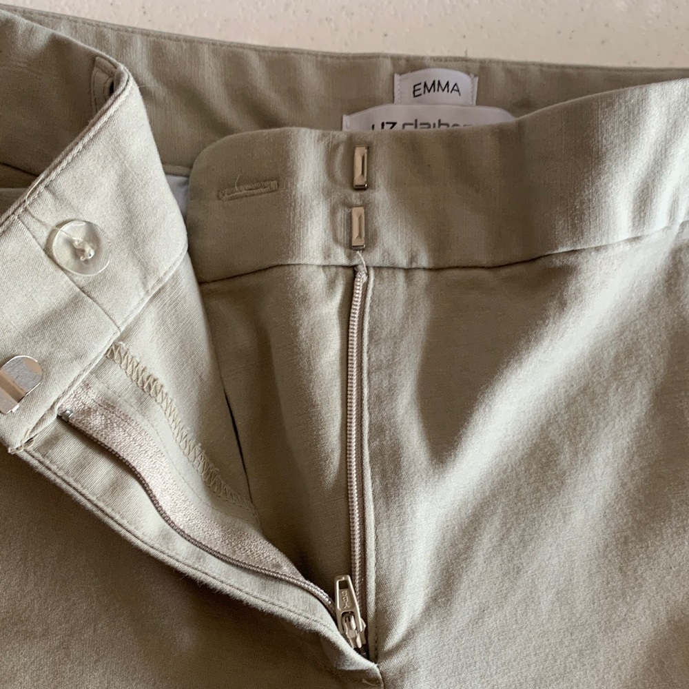 Liz Claiborne Khaki Pants - Picture 4 of 7
